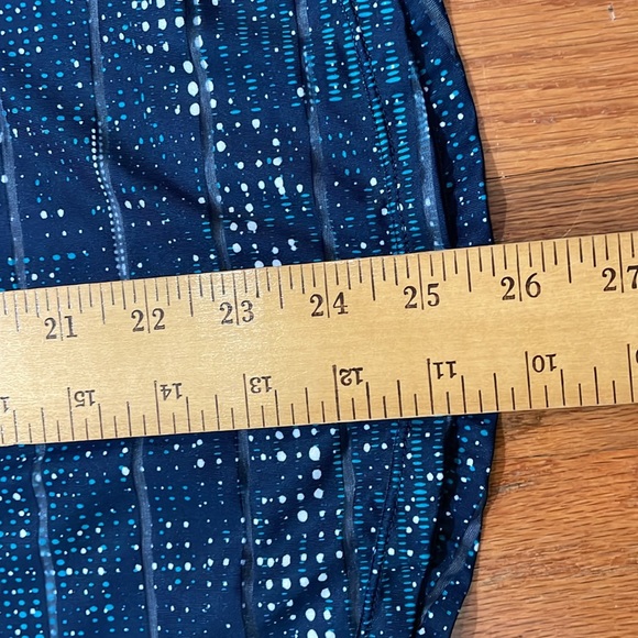 Zyia Active Women’s Tank Top Size Medium Blue White Green - Picture 6 of 11